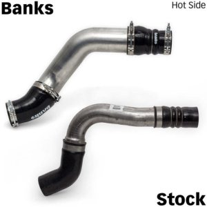 Ram 2500 Boost Tube Upgrade Kit - Banks Power - Red Raw Finish - `19-`24